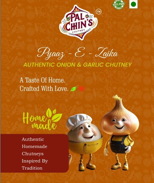 Pyaaz - E - Zaika (Authentic Onion & Garlic Chutney)