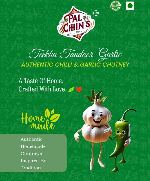 Teekha Tandoor Garlic (Authentic Chilli & Garlic Chutney)